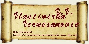 Vlastimirka Vermešanović vizit kartica